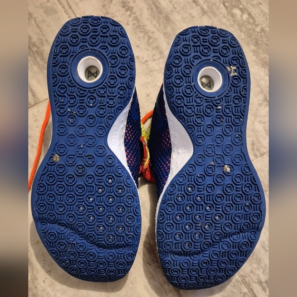 Nike Kids Sneakers in Vibrant Red and Blue - Picture 10 of 10